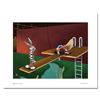 Image 1 : "High Diving Hare" Numbered Limited Edition Giclee from Warner Bros, with Certificate of Authenticit