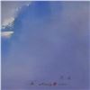 Image 2 : H. Leung, "Mountain Retreat" Hand Embellished Limited Edition on Canvas, Numbered 30/100 and Hand Si