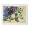 Image 1 : S. Burkett Kaiser, "Lilacs with Pears" Limited Edition, Numbered and Hand Signed with Letter of Auth