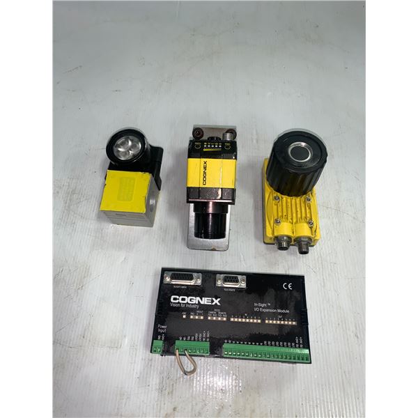 Lot of Cognex Cameras & Insight I/O Expansion Module (See pics)