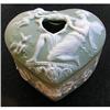 Image 1 : Art Nouveau Rhinestone & Metal Lady Powder Jar #2354066