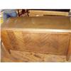 Image 1 : An Art Deco Style Walnut Veneer Display Case #2354239