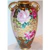 Image 1 : STUNNING Hand Painted Nippon Rose Vase #2354330