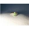 Image 1 : Estate 14K Gold Peridot Diamond Filigree Ring #2354444