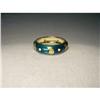 Image 1 : Hidalgo Blue Enamel 18K Gold Cats Diamond Band #2354448