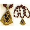 Image 1 : Vintage STUNNING 100ct GARNET victorian drop #2354469