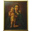 Image 1 : OIL . MADONNA WITH LITTLE CHILD. MASTERPIECE OF#2367512