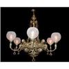 Image 1 : Figural Gasolier Chandelier #2367763