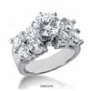 Image 1 : 4.02 carats CERTIFIED Diamond Engagement Ring	 #2368124