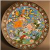 Image 1 : Gorgeous, Monumental Cloisonne Charger #2368202