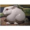 Image 1 : White Rabbit Sculpture by Takegawa Chikusai #2368286