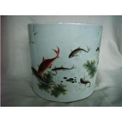 chinese porcelain brushpot #2390743