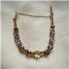 Image 1 : Vic.14K YGold & Gems "Sentimental"Link Bracelet#2390984