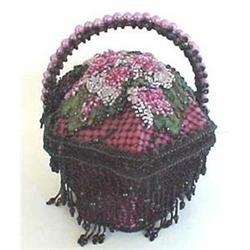 Handmade beaded evening purse #2391261