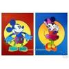 Image 1 : RARE PETER MAX HAND SIGNED DISNEY MICKEY #2391293
