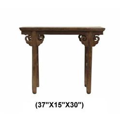 Vintage Ming Dynasty Ru-Yi Natural Wood Altar #2391462