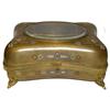 Image 1 : Antique Gilded Champleve Jewelry Box #2381599