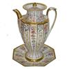 Image 1 : Meissen Porcelain Chocolate Pot & Underplate #2381604