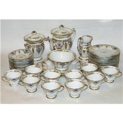 40-pc Paris Porcelain Coffee & Tea Service #2381605