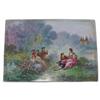 Image 1 : CARLUS  Renaissance Courting Scene Plaque #2381618