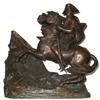 Image 1 : Napoleon Crossing Alps Bronze After David #2381678