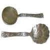 Image 1 : Tiffany Sterling Sunflower Sugar Shells #2381695