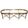 Image 1 : Empire Style Bronze Mirrored Coffee Table #2381728