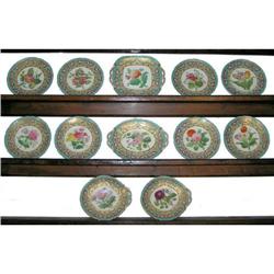 12-pc Coalport Porcelain Dessert Service #2381897
