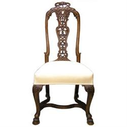 Set 4 Portuguese Queen Anne Style Chairs #2381921