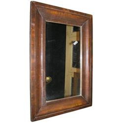 Antique Mahogany Wall Mirror 30" x 21" #2381936