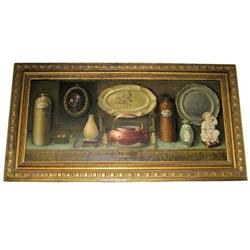 P VAN DEN BERG Trompe L'Oeil Still Life #2382074