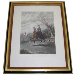 Sporting Scene Engraving After John Sturgess #2382080