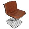 Image 1 : Set 4 GASTONE RINALDI Chrome Leather Dining #2382156
