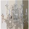 Image 1 : Pair of  Monumental Crystal Sconces #2382317