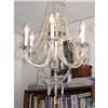 Image 1 : Crystal Chandelier Ceiling Fixture #2382410