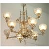 Image 1 : Crystal Chandelier Ceiling Fixture #2382438