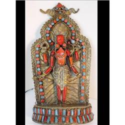 Antique coral turquoise Snake Goddess alter #2382507