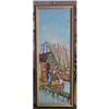 Image 1 : Haitian Painting by Luckner Pierre 10" x 30" #2382520