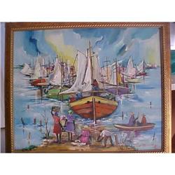 Haitian Painting by Cupidon Rodrigue  #2382521