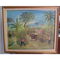 Haitian Painting by Jean Claude Damas 20x30 #2382522