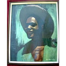 Haitian Painting by Claude Dambreville. #2382524