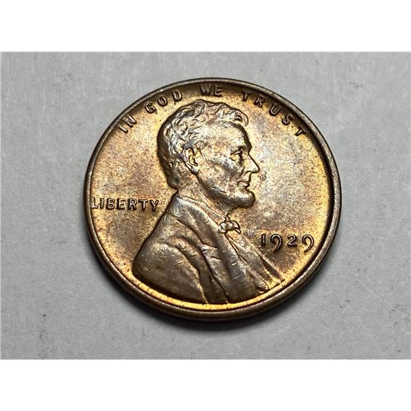 1929 Lincoln Cent Wheat Penny