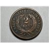 Image 2 : 1871 2c Two Cent Piece