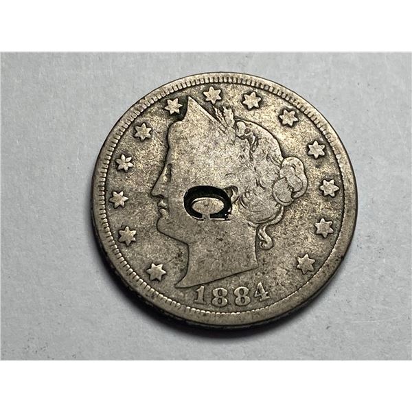 1884 Liberty V Nickel