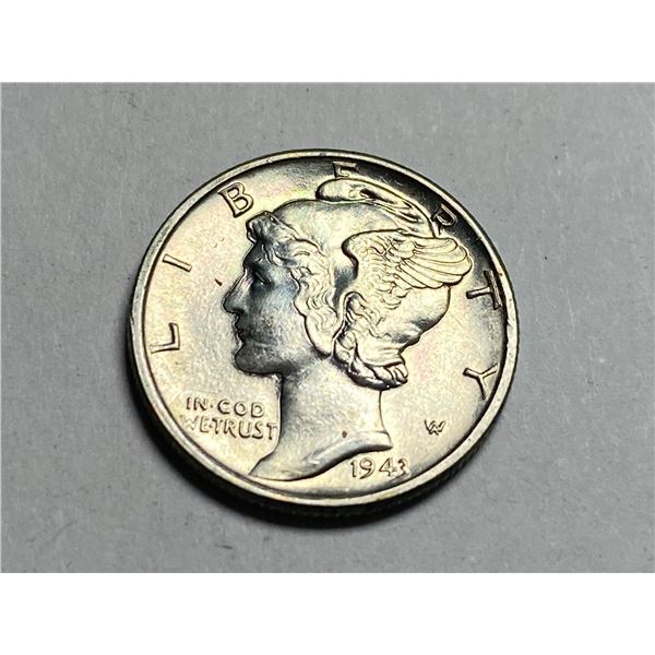 1943 Mercury Dime
