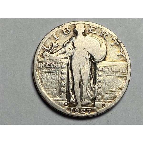 1927 D Standing Liberty Quarter
