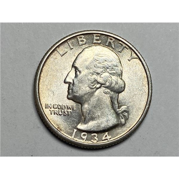 1934 Washington Quarter