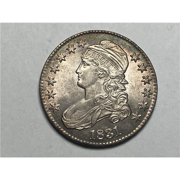 1831 Capped Bust Half Dollar