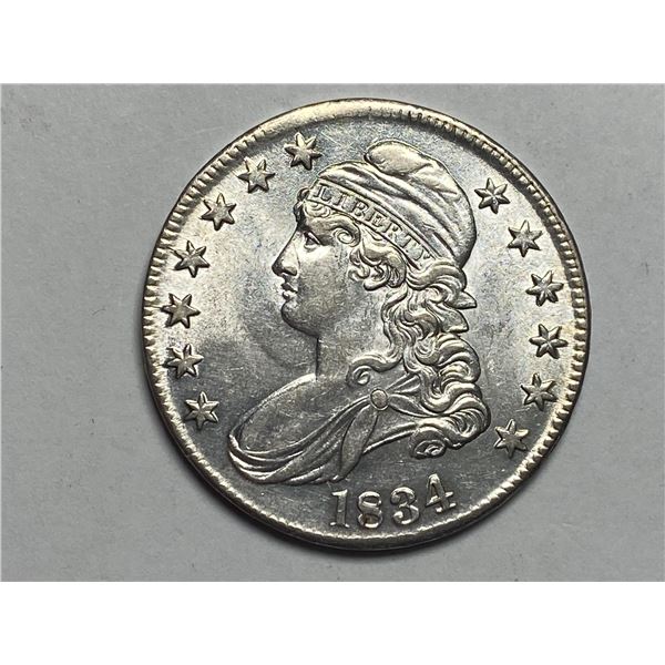 1834 Capped Bust Half Dollar