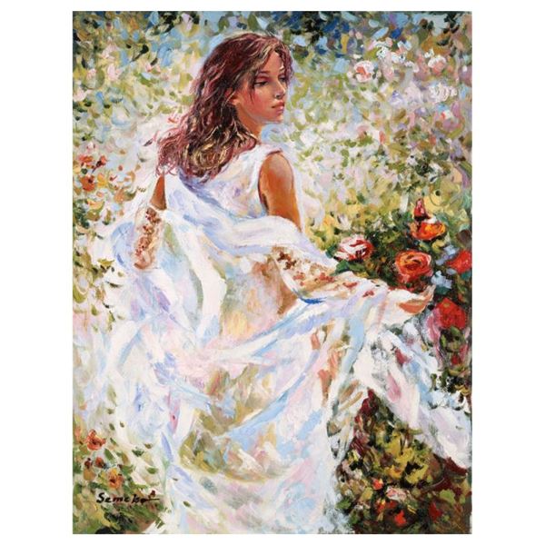 Lady in White Dress by Semeko, Igor